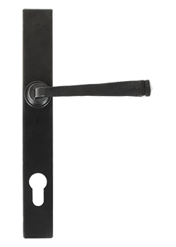 Nobel door handle in black