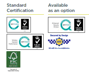 Certification for Timber Top Swing Windows Stafford, Staffordshire