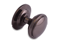 decorative door knob in hardex bronze