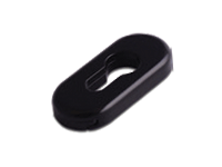 oval escutcheon in black