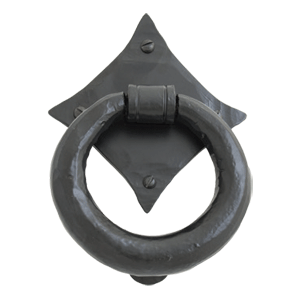 Ring Knocker Black