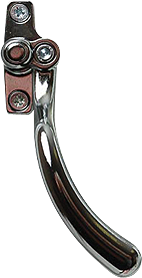 bright chrome tear drop handle from A Rated UK