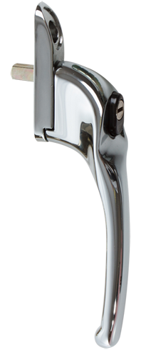 traditional bright chrome cranked handle from Choices Online