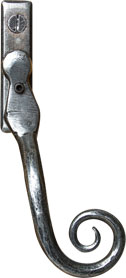 classic pewter monkey tail handle from Sutton Leisure Buildings