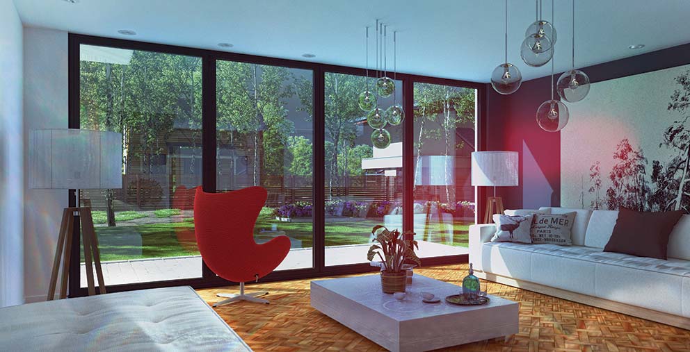 F82 Premium Aluminium Bi-folding Door