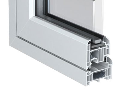 flush 70 windows 6 chambered design