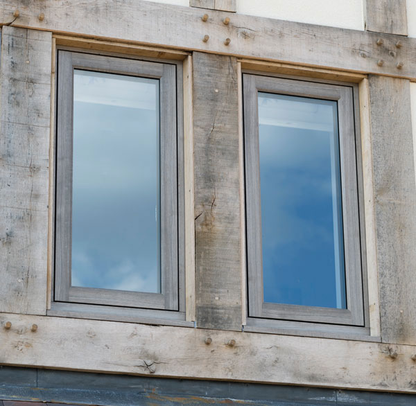 Residence2 windows in a period building